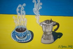 Pausa-caffè.-Acrilico-su-cartoncino-50-x-25-cm-